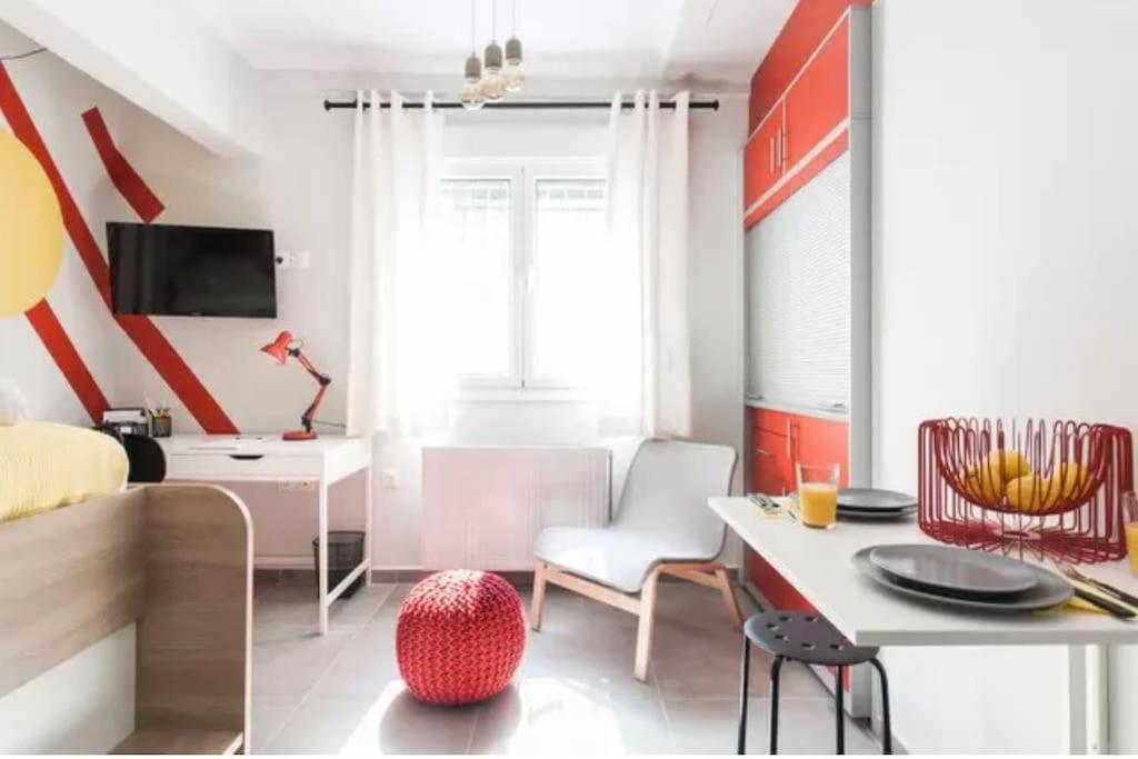 Colorful Apartment In Athen Eksteriør bilde